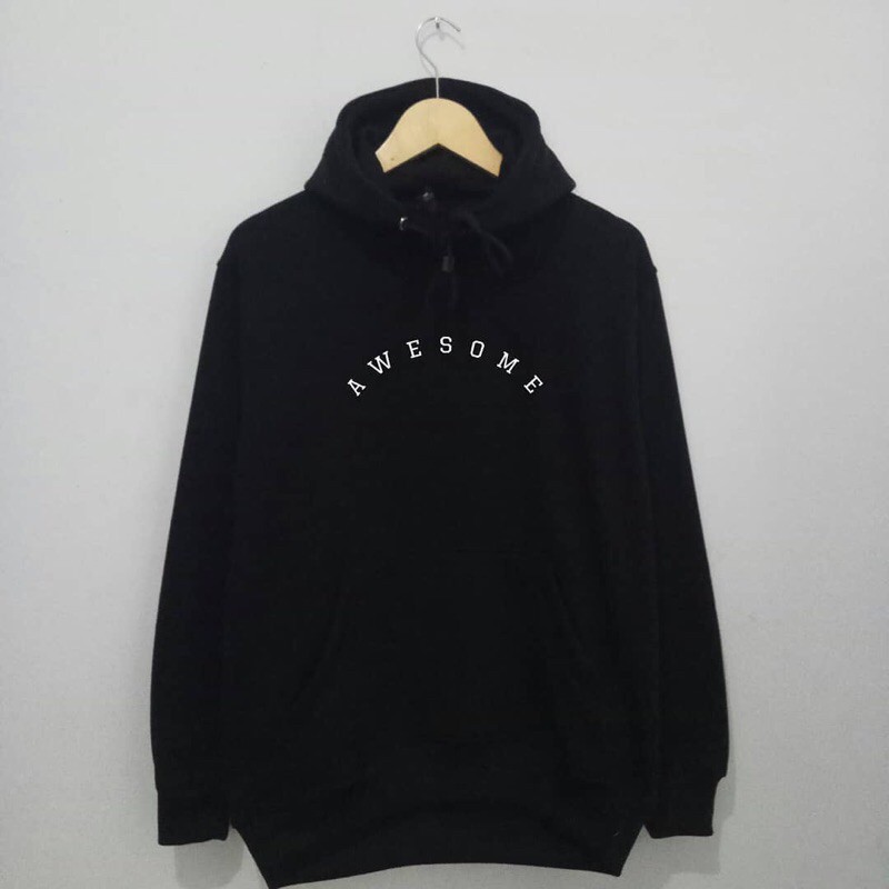 Sweater Hoodie Pria Premium Awesome/Sweater Murah/Hoodie Murah/Sweater Hoodie Distro/Hoodie Distro