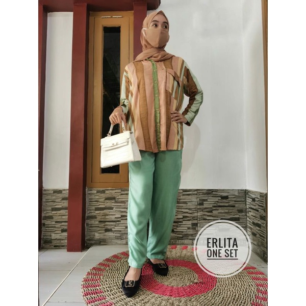 [COD] ERLITA ONE SET | ONE SET PAJAMAS