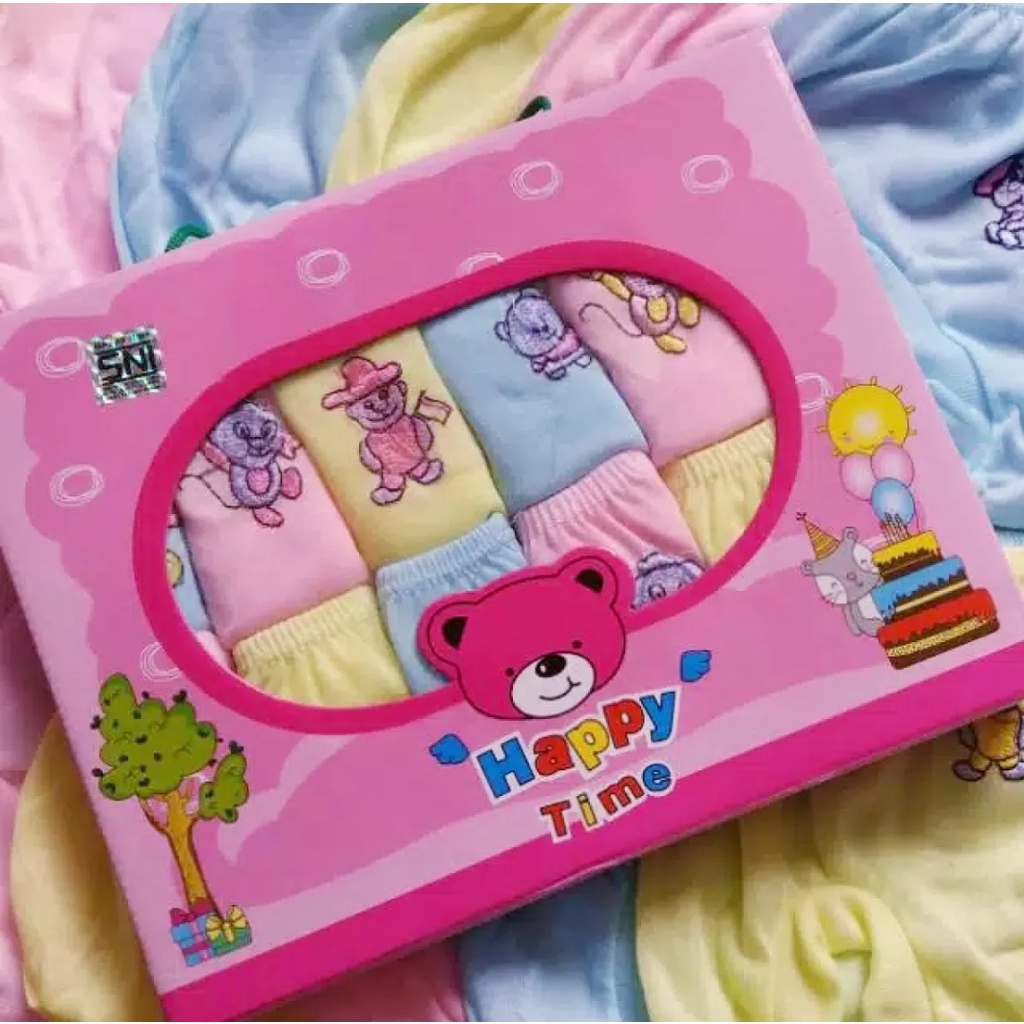 PROMO HAPPY TIME, CELANA KOTAK /CELANA POP BAYI/NEW BORNCELANA BAYI LUS