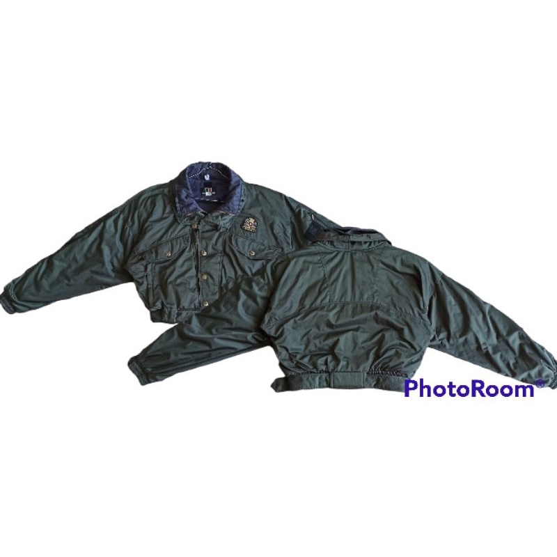 Jaket second murah Anzi besson racing crop jacket Black on black colour 2nd.used.PL