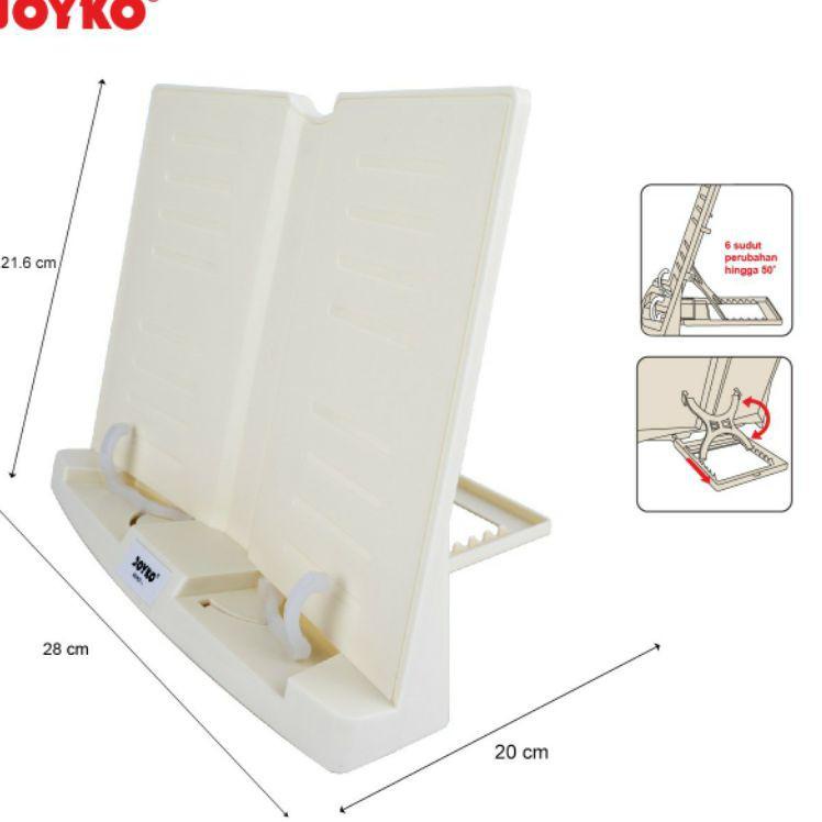 

Spesial Harga SANDARAN BUKU BOOK HOLDER JOYKO BKHD-1