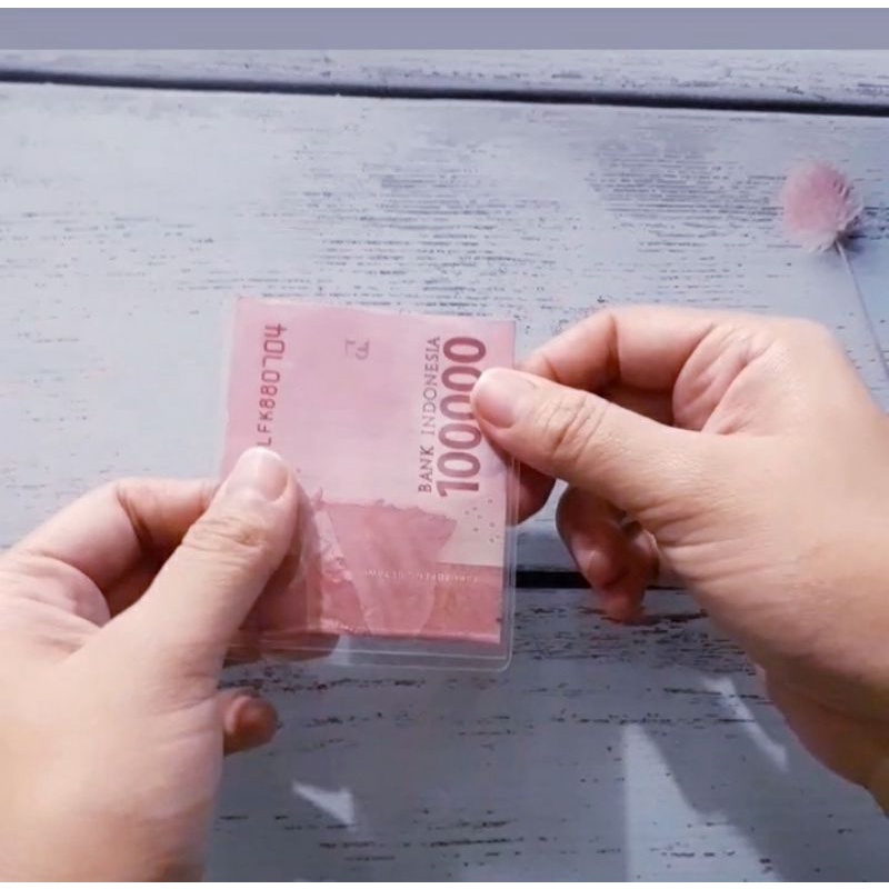 

MINI CASH ENVELOPES/AMPLOP UANG TRANSPARAN DOFF/AMPLOP UANG LAMINATING /SlaluAda_777