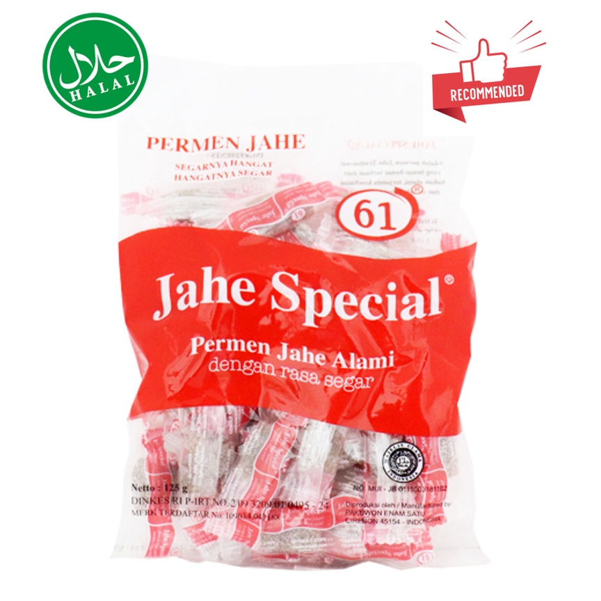 

PERMEN JAHE 61/ PERMEN JAHE ORIGINAL/ PERMEN JAHE SPESIAL / JAHE