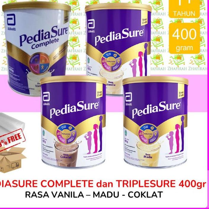 Ada bonus Jika Beruntung Pediasure COMPLETE // PediaComplete dan TRIPLESURE VANILA COKLAT MADU 400gr
