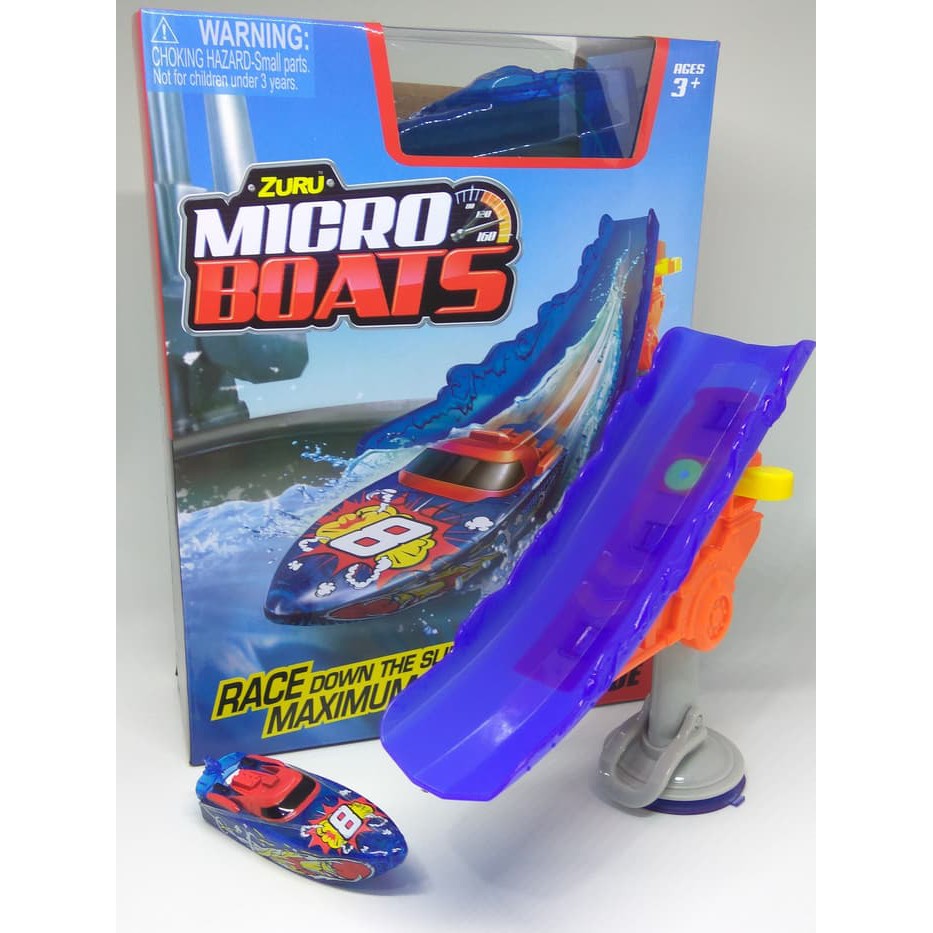 zuru micro boats water slide