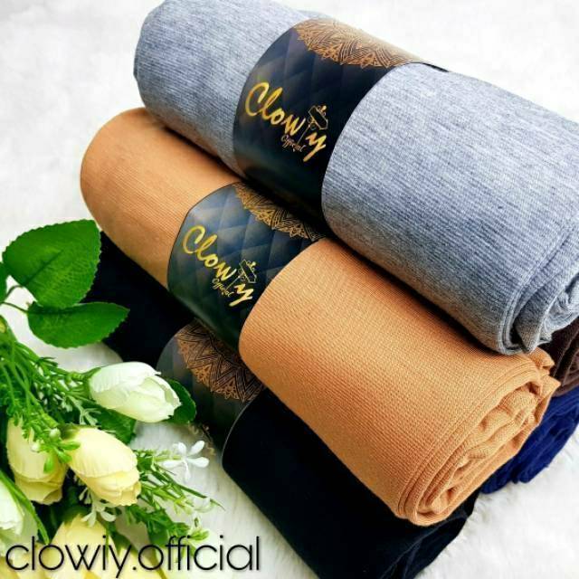 Clowiy Legging Wudhu Soft Rayon Kaos Premium