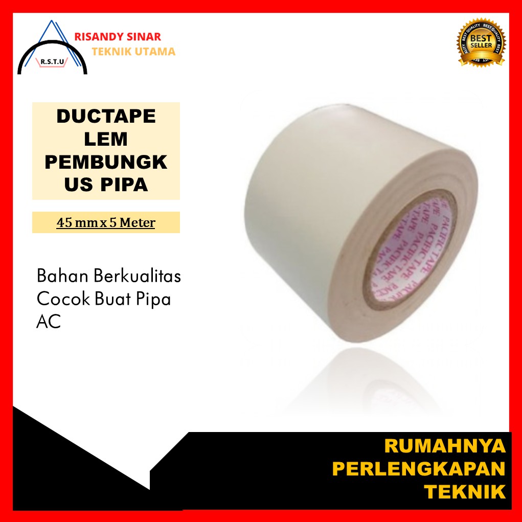 

Ductape Lem Pembungkus Pipa | Lem Pembungkus Murah | Isolasi Pipa Ac-Dustape | Lem Pembungkus Pipa