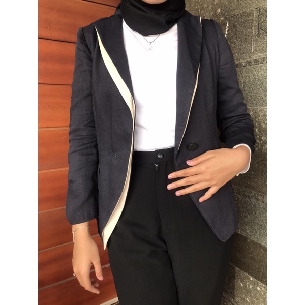 Blazer Korea/ Blazer Formal/ Blazer Navy/Blazer Wanita