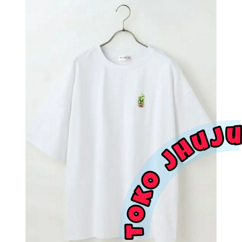 Baju T shirt Junkyu style Kaleng crayon sincan logo kecil