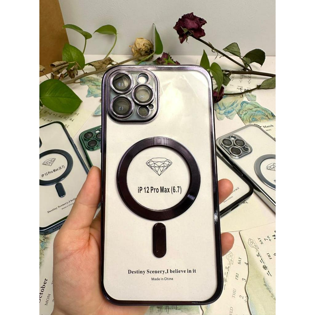 Iphone 11 pro Iphone 11 Pro max Iphone 14 max Iphone 14 Pro max Magsafe Metallic Lens Protection