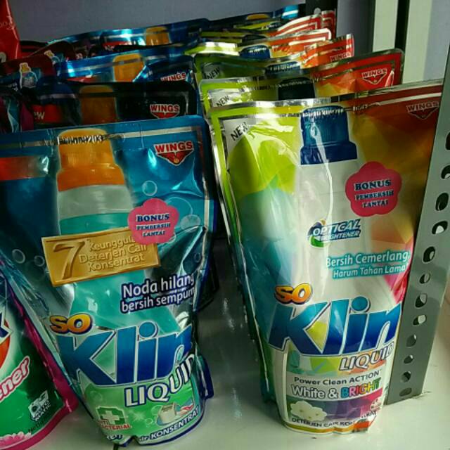 So Klin Liquid Merah,pink,ungu 800ml