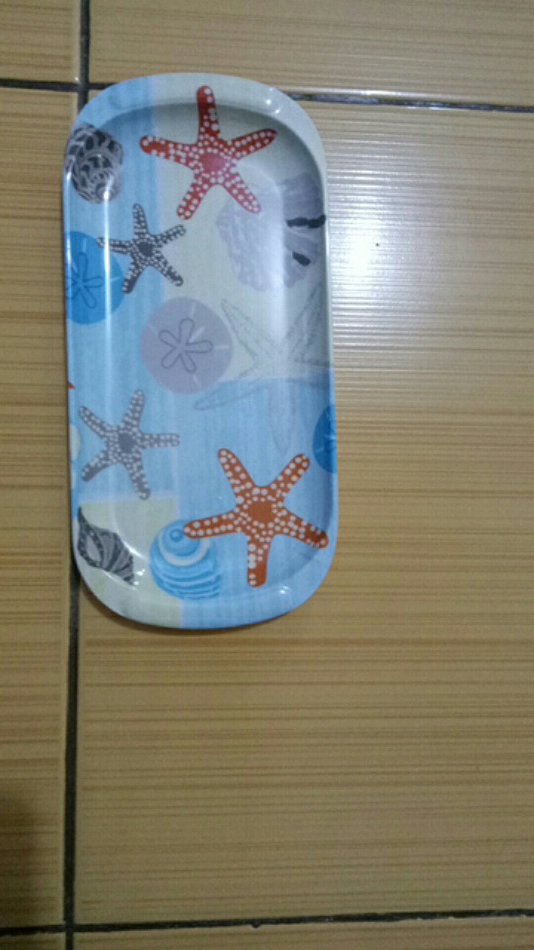 Nampan Melamine Oval Mini