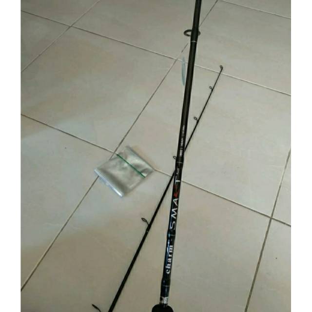 Joran pancing charm smart 180 ring fuji