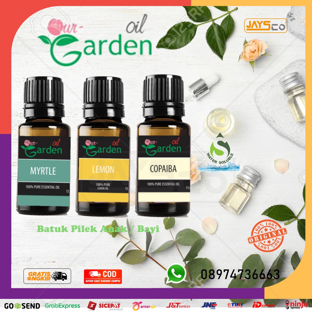 Jual Our Garden Essential Oil Batuk Pilek Water Soluble Myrtle Lemon