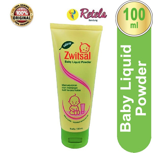 ZWITSAL LIQUID POWDER 100ML / BEDAK BAYI / BEDAK LIQUID