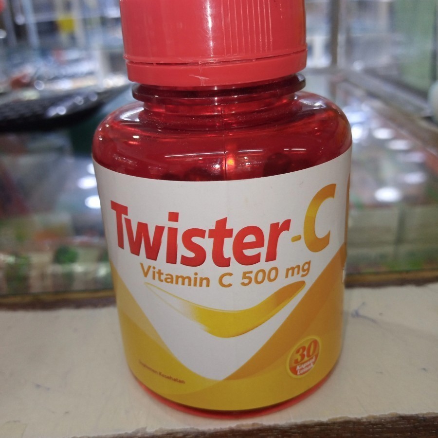 TWISTER-C VITAMIN C 500 mg TWISTER C VIT C 500 MG ISI 30 KAPSUL