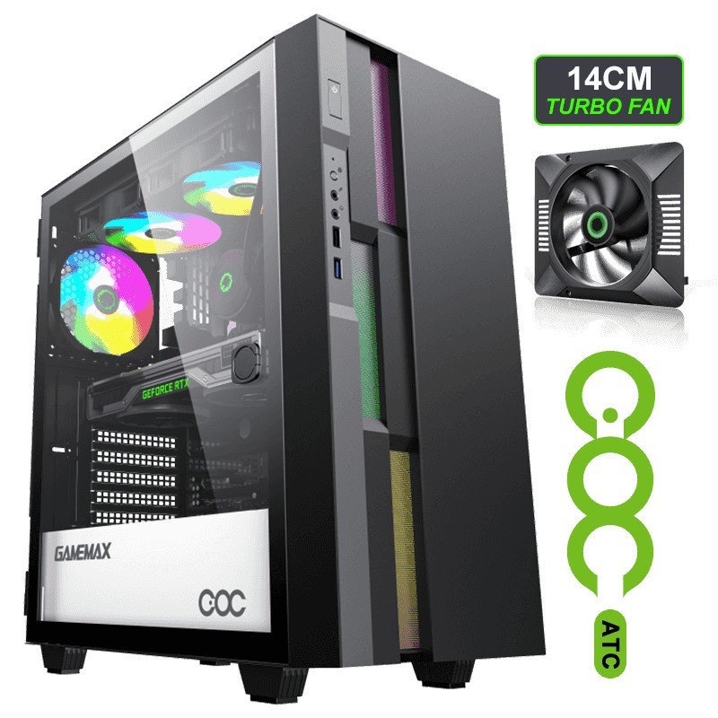 PC Case Gaming GAMEMAX BRUFEN C3 E-ATX