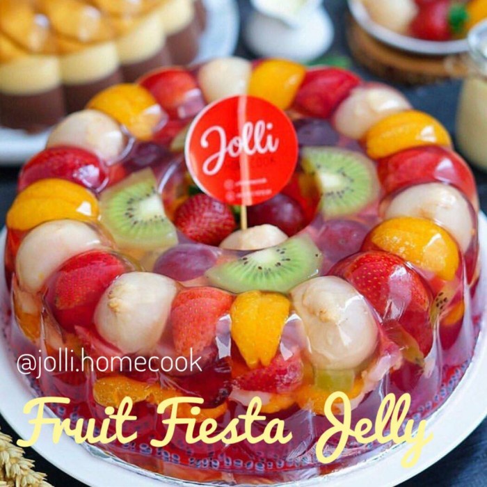 

PUDING BUAH / PUDDING FRUIT FIESTA JELLY