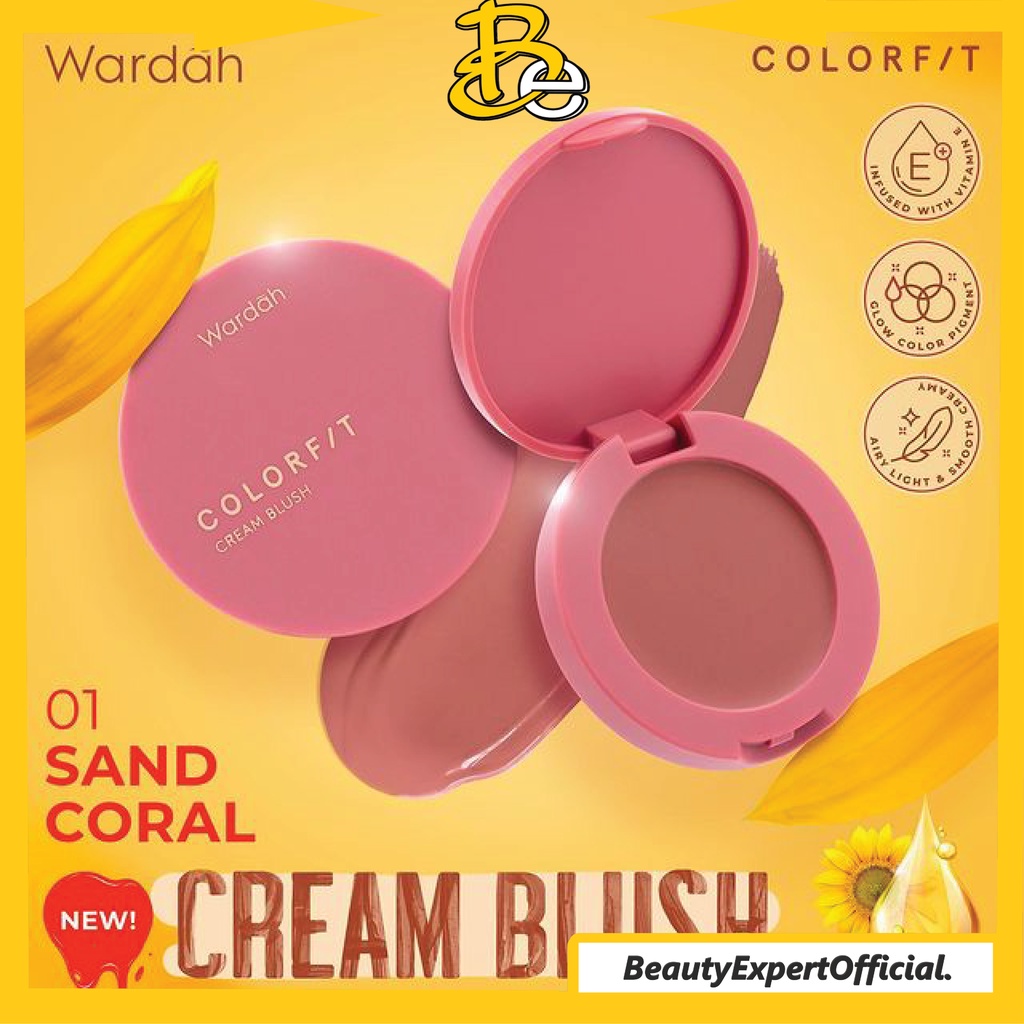 ⭐️ Beauty Expert ⭐️ Wardah Colorfit Cream Blush | kandungan Vitamin E Cream Blush