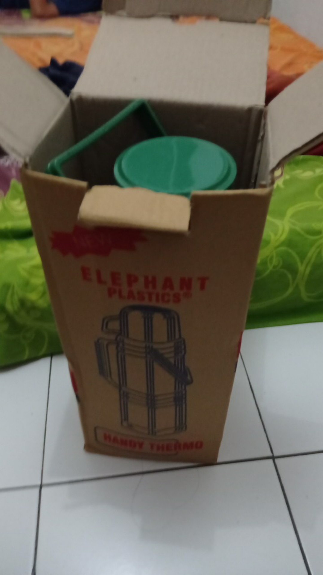 Termos Air Panas Merk Elephant Handy Thermo Vacuum Flask Ht 500