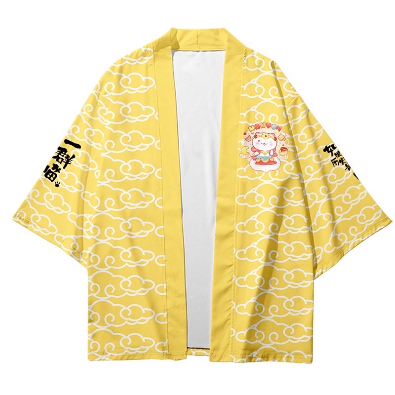 KIMONO CARDINGAN IMPORT PRIA WANITA JEPANG HARAJUKU KOREA M-2XL TB28