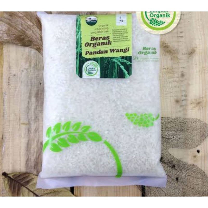 

Beras Organik 2kg Non Vacum