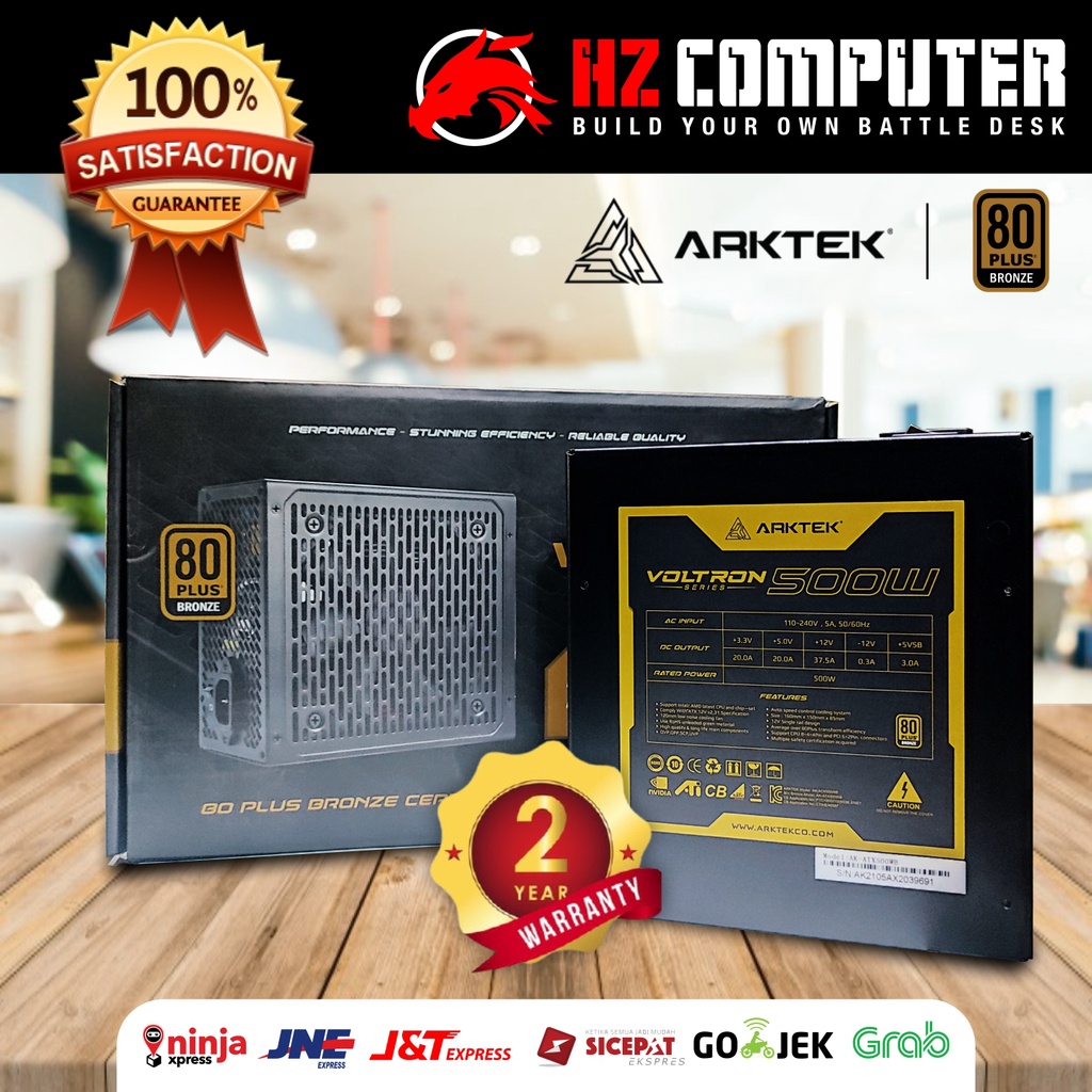 PSU ARKTEK VOLTRON 80 Plus Bronze | 80+ | Power Supply