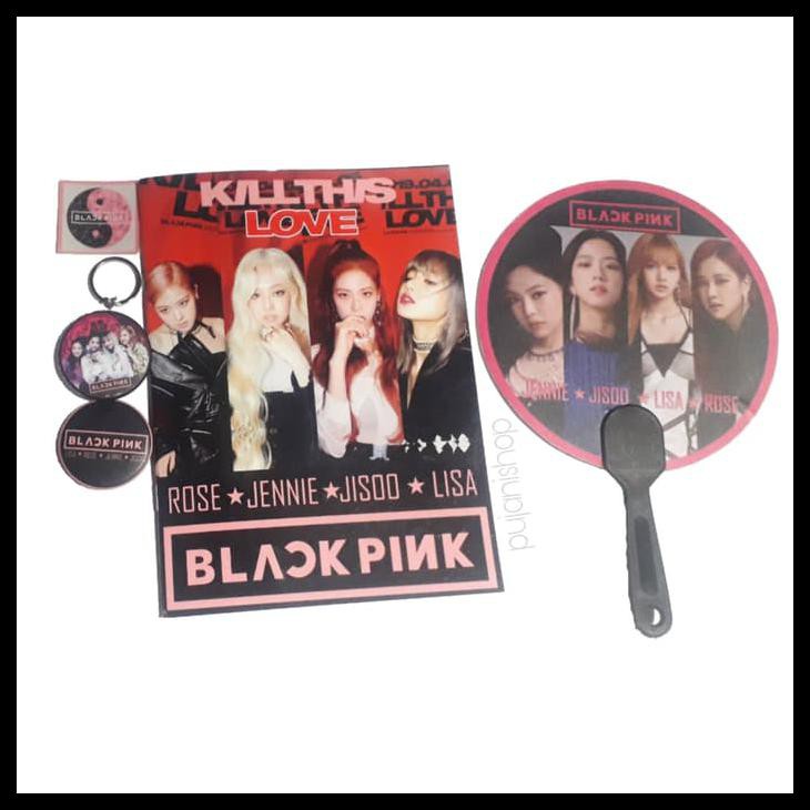 

Paket Hemat Black Pink (Buku Tulis+Kipas+Gantungan Kunci+Pin+Stiker)