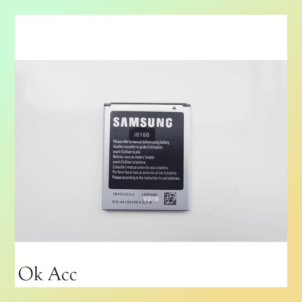 Battery Baterai Samsung Ace 2/i8160/S3 Mini/i8190/J1mini/J105