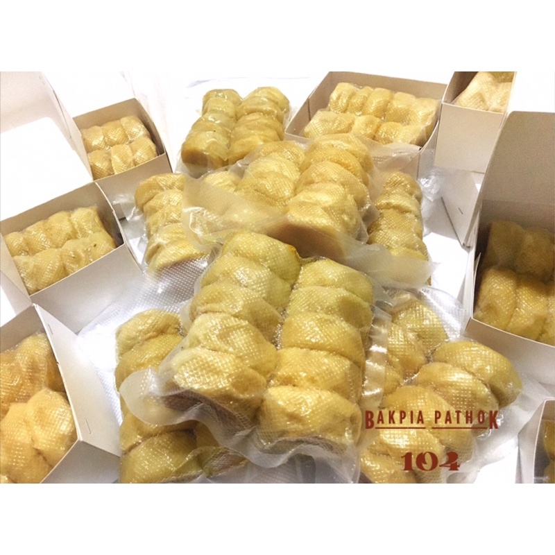 bakpia pathok 104 coklat | kemasan vacuum | bakpia coklat | bakpia pathok coklat