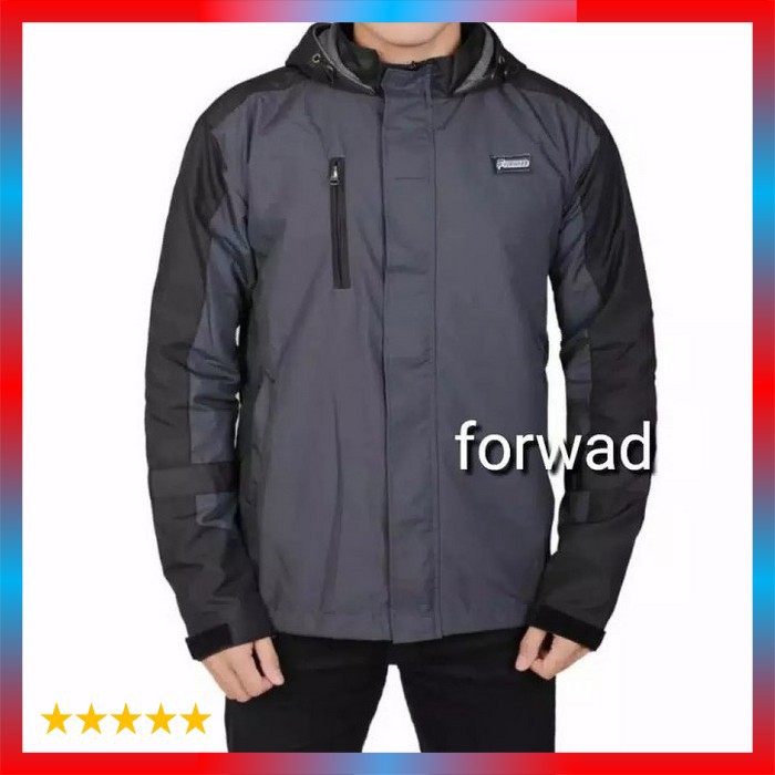 Jaket Parasut / Jaket Parasut Pria Waterproof (Anti Air) Jacket Gunung Pria Original Forward