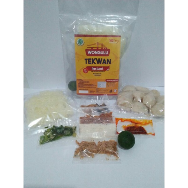 

WONGULU TEKWAN INSTANT EXTRA JERUK SAMBAL+CHILI OIL+REBON PANGGANG 120 GRAM/ Pack