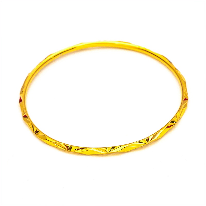 Perhiasan Gelang Lapis Emas Asli Kadar 375 Desain Meteor Untuk Pernikahan