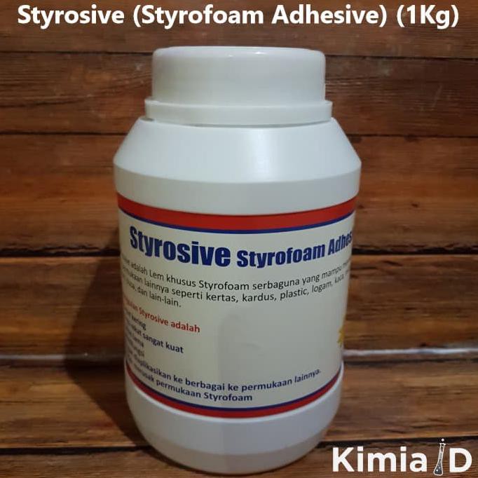 

[[BISA COD]] Lem Styrofoam 1Kg - Lem Kertas Kardus Plastik Logam Mika Kaca EKSLUSIF Kode 1036