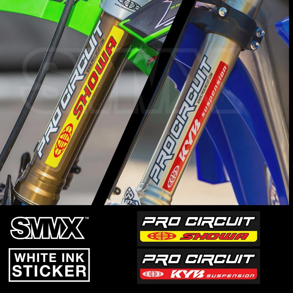 Garansi Pemesanan Sticker stiker USD Pro Circuit KYB Showa