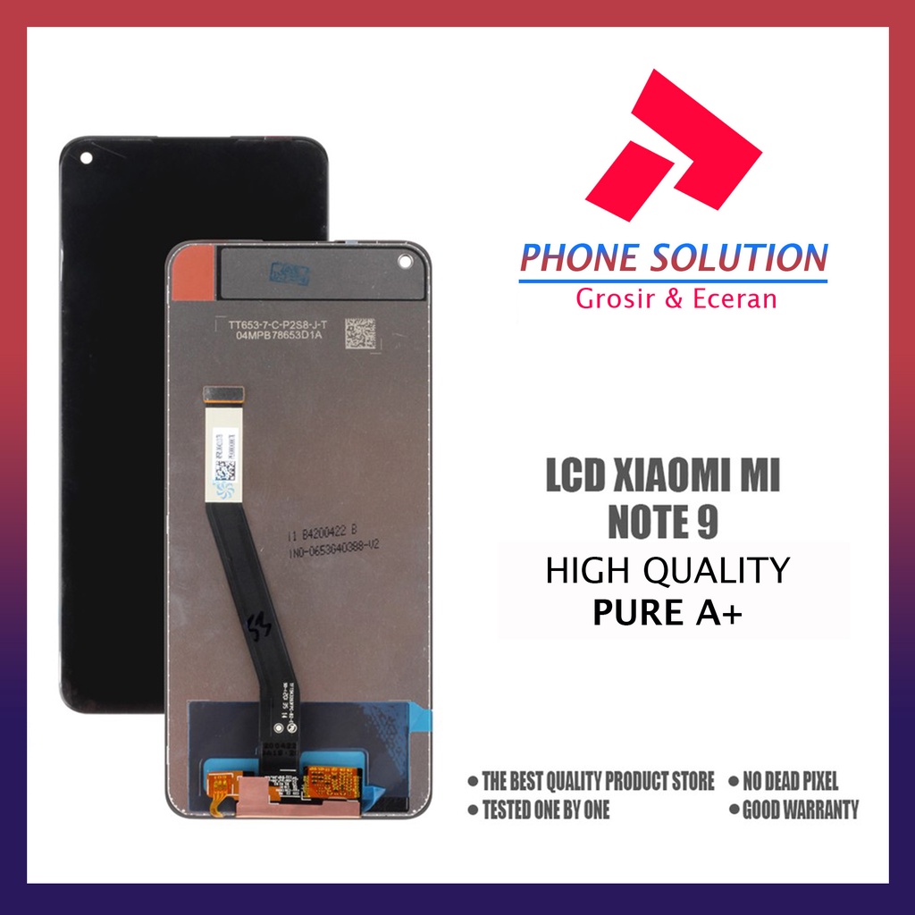 LCD Xiaomi Redmi Note 9 Fullset Touchscreen // Supplier LCD Xiaomi - Garansi 1 Bulan