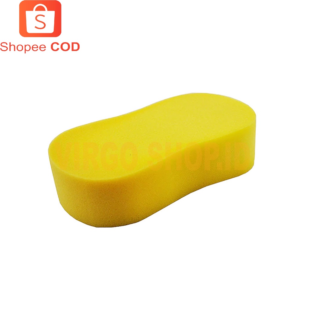 Jual Sponge Busa Cuci Mobil Motor Piring Kuning Busa Foam Wash Tebal