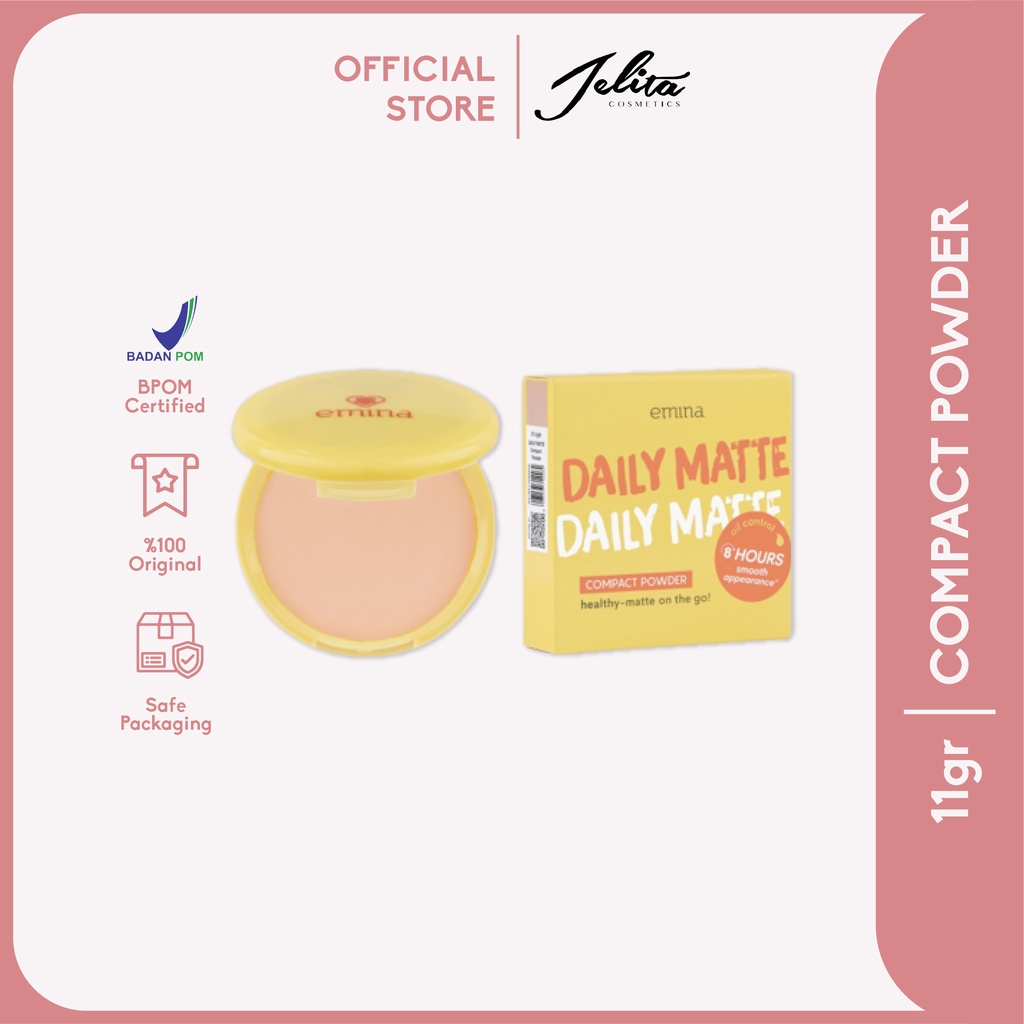 Emina Daily Matte Compact Powder