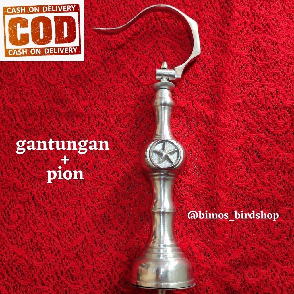 GANTUNGAN SANGKAR BURUNG CANTOLAN BURUNG PLECI PLUS PION PLECI MAHKOTA PLECI SANGKAR PLECI