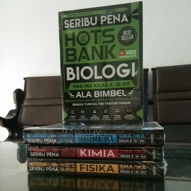 Buku Rangkuman SMA/MA : Seribu Pena Hots Bank (Matematika, Fisika, Kimia, Biologi)-6