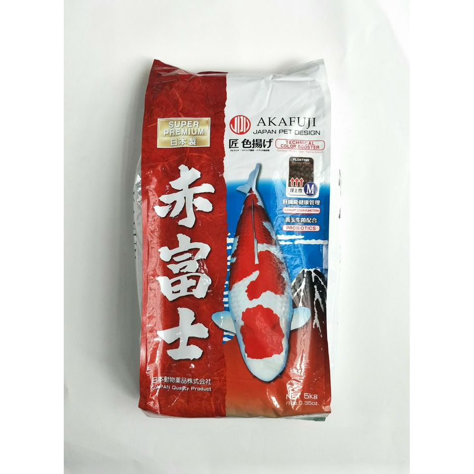 JPD AKAFUJI M 5KG  PAKAN KOI IMPORT JEPANG