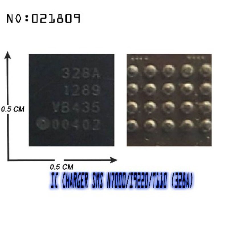 328a IC CHARGER SAMSUNG N 7000 / IC CHARGER 328A