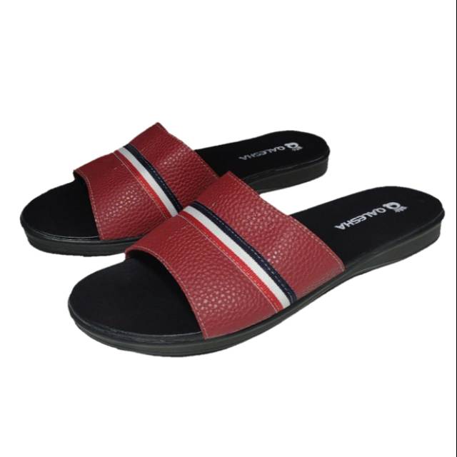 Insyira - Sandal Wanita Bellinda / Sandal Papirut Wanita Non Slip Alas Hitam / Sandal Wanita Selop Horisontal