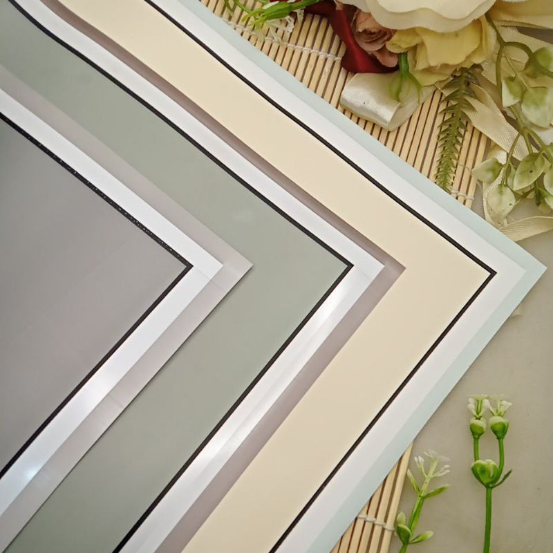 

Cellophane Matte Pastel List Kertas Buket Korea Bunga Flower Wrapping