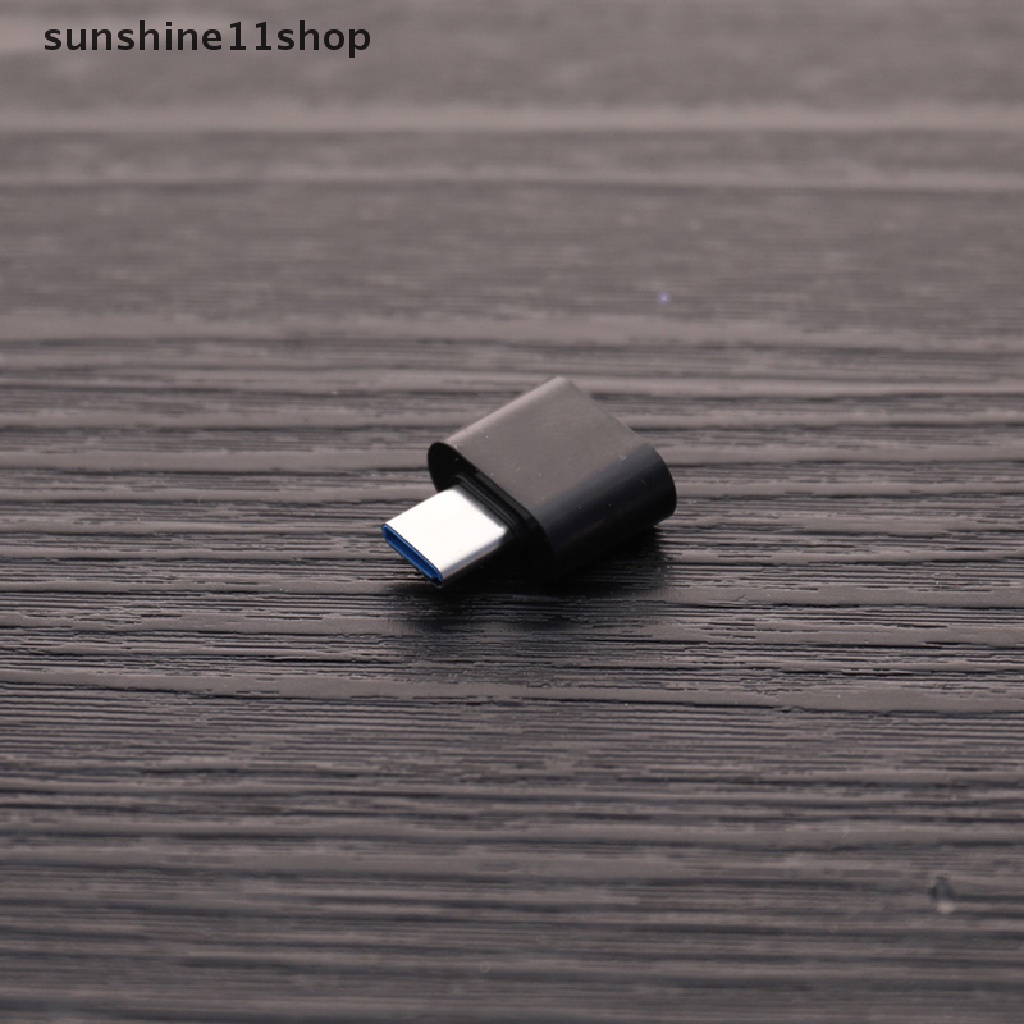 (SHO) Adapter OTG USB Female Ke Tipe-C Male Untuk Smartphone Android