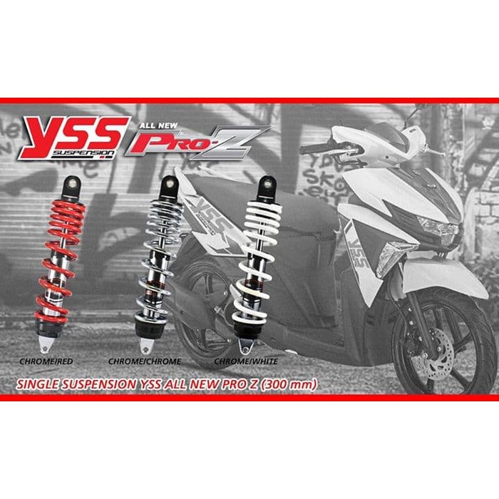 Shockbreaker Belakang Matic Vario Mio Beat Fino Pro-Z YSS Original
