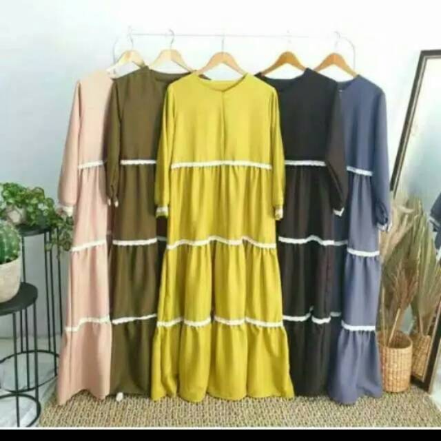 ANINDYA DRESS//DRESS TERBARU//GAMIS MURAHH