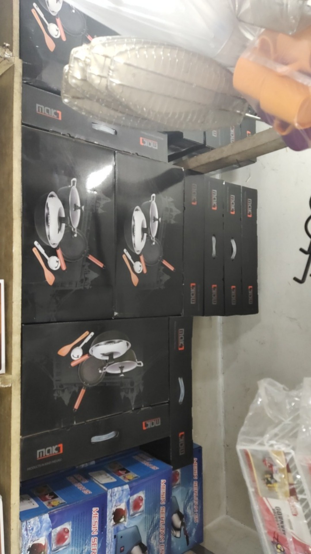 Cookware Marble / Panci Set Marble Mak 7 - 3 In 1 Marble Cookware Set Of 7 Pcs*