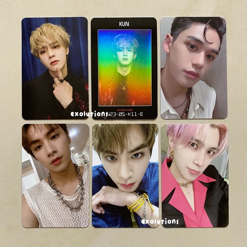 NCT WAYV Kun Lucas Xiaojun Hendery Official Photocard [BACA DESC‼️] PC Album Resonance Arrival Acces