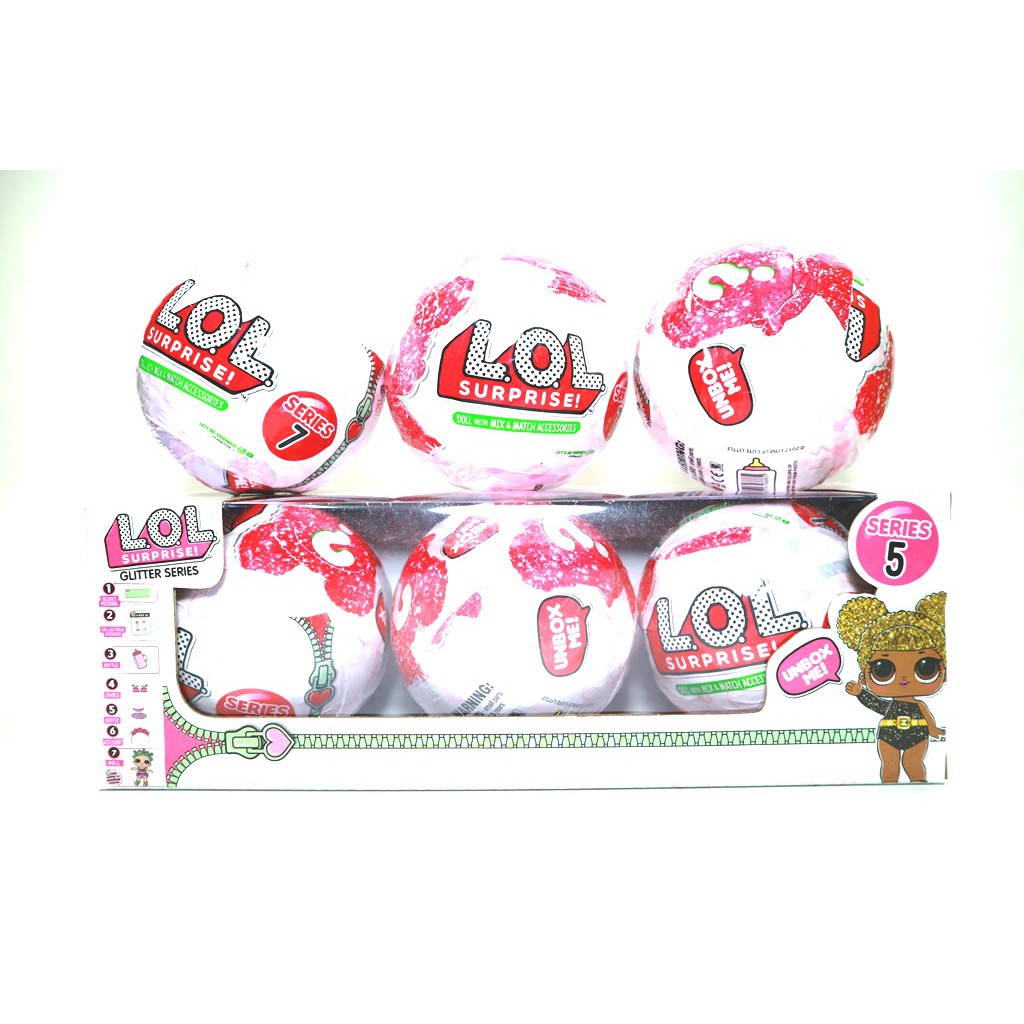 Mainan LOL Surprise ball Terbaru Series Gliter Series